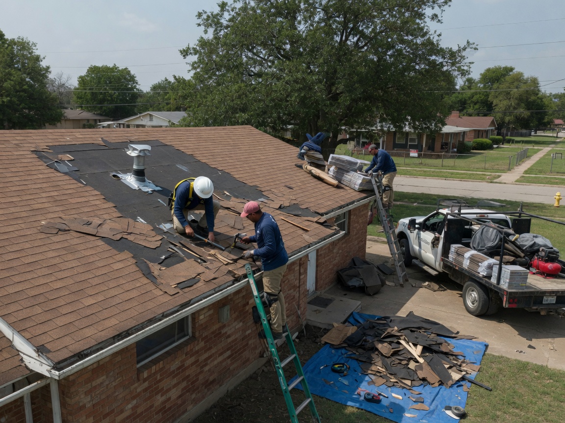 Roof Repair work by Waco Roofing Pros in Waco, TX